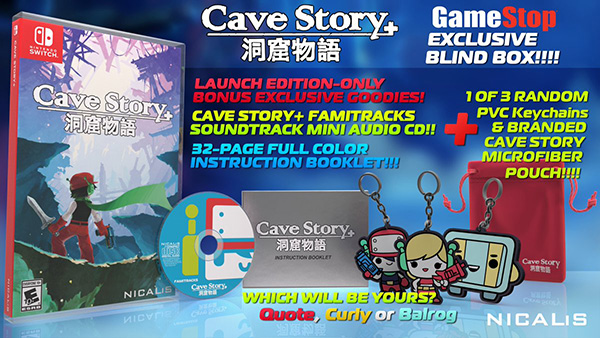 Cool edition of Cave
                                            Story at GameStop!