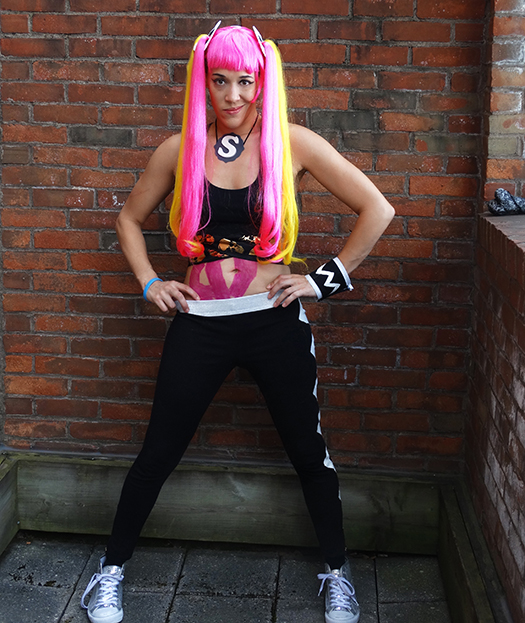 Miz Sylver as #TeamSkull
                                    Admin Plumeria