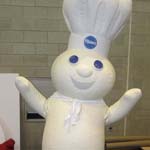 Rydia as the Pillsbury Dough
                                    Boy Mascot!