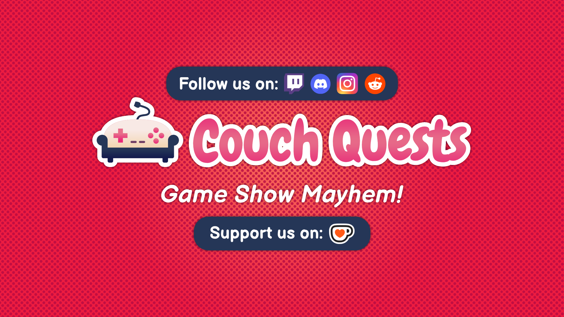 Couch Quests
Logo in Red