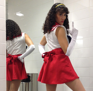 Sailor Mars attended New York Comic
                              Con