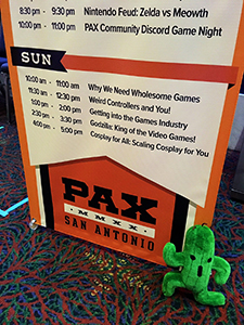 PAX South Sign